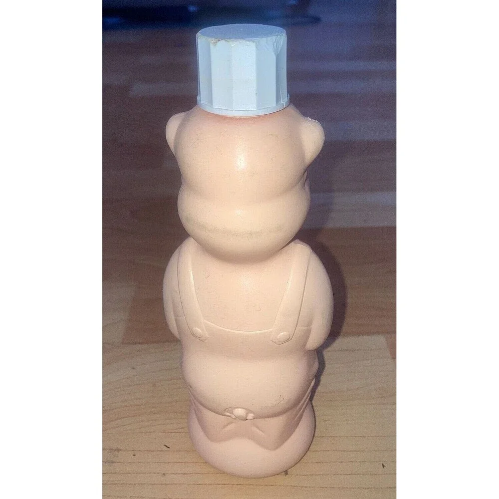 Vintage Tubby Time Soap Bubble Bath Bottle Pig 1960’s